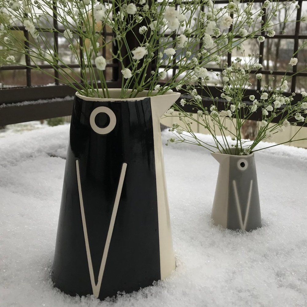 Penguin Vases (Pair)